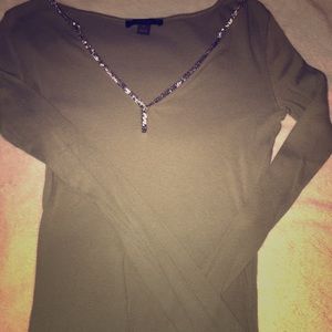 Olive green tunic